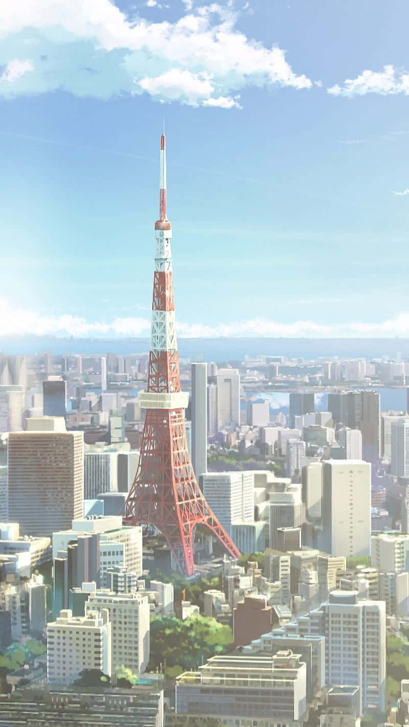 Tokyo Anime Tower Góc Nhìn Trên Cao