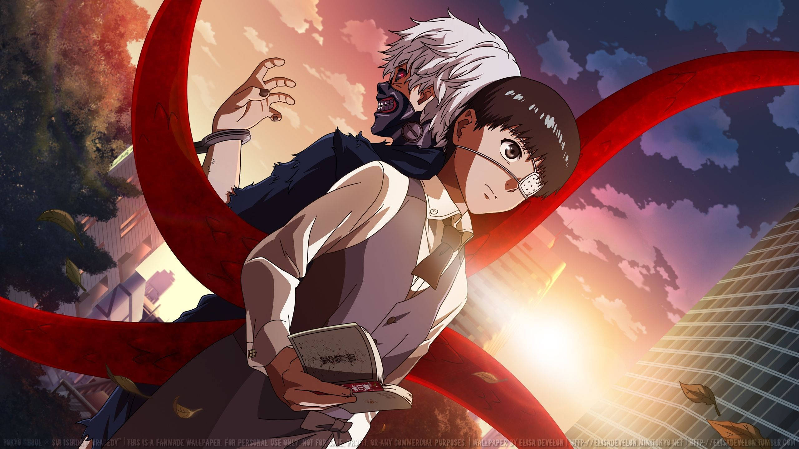 Tokyo Ghoul Nhân Vật Bản Ngã Thay Đổi Hình nền