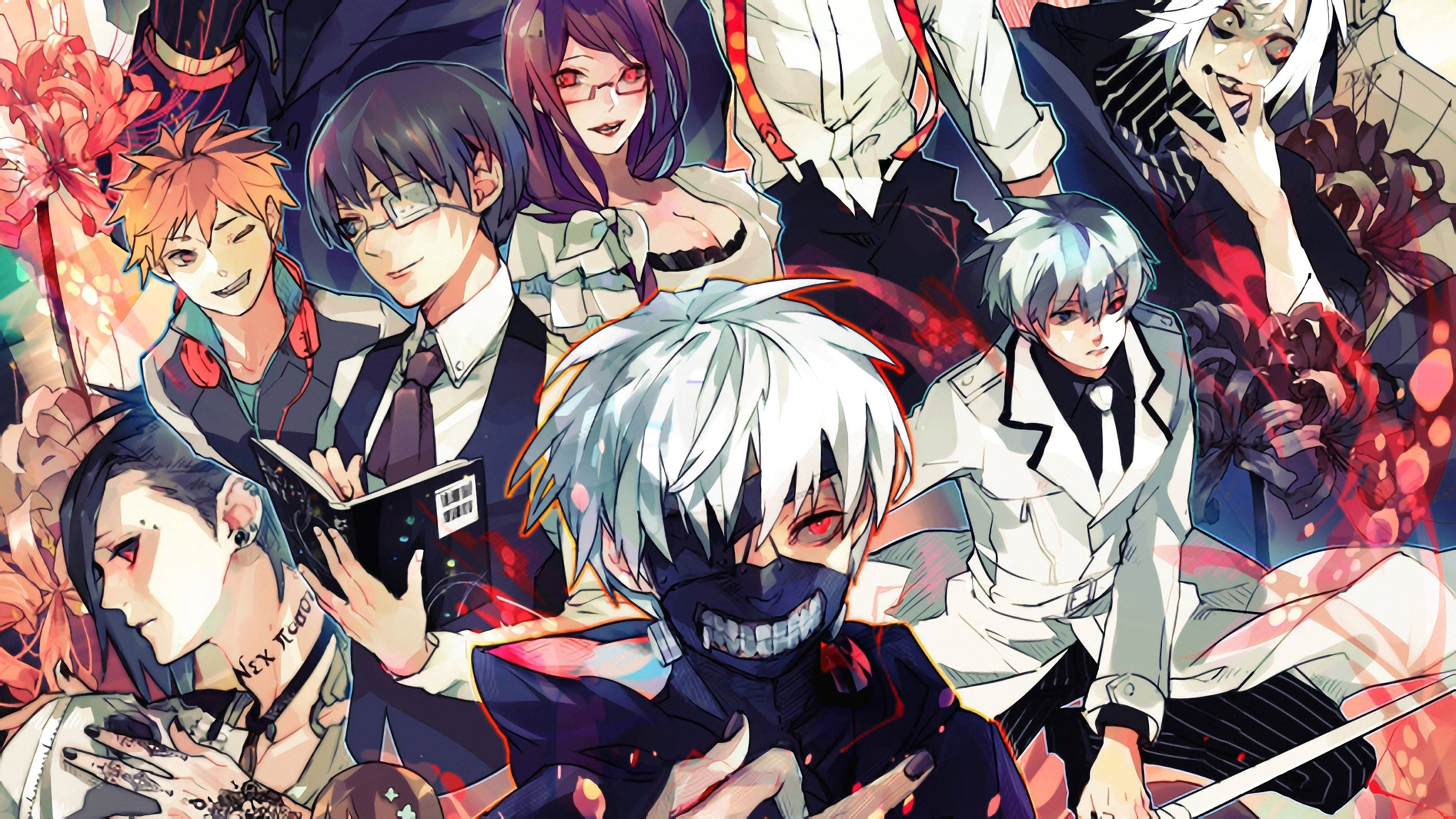 Tokyo Ghoul Nhân Vật Anime Fan Art Hình nền