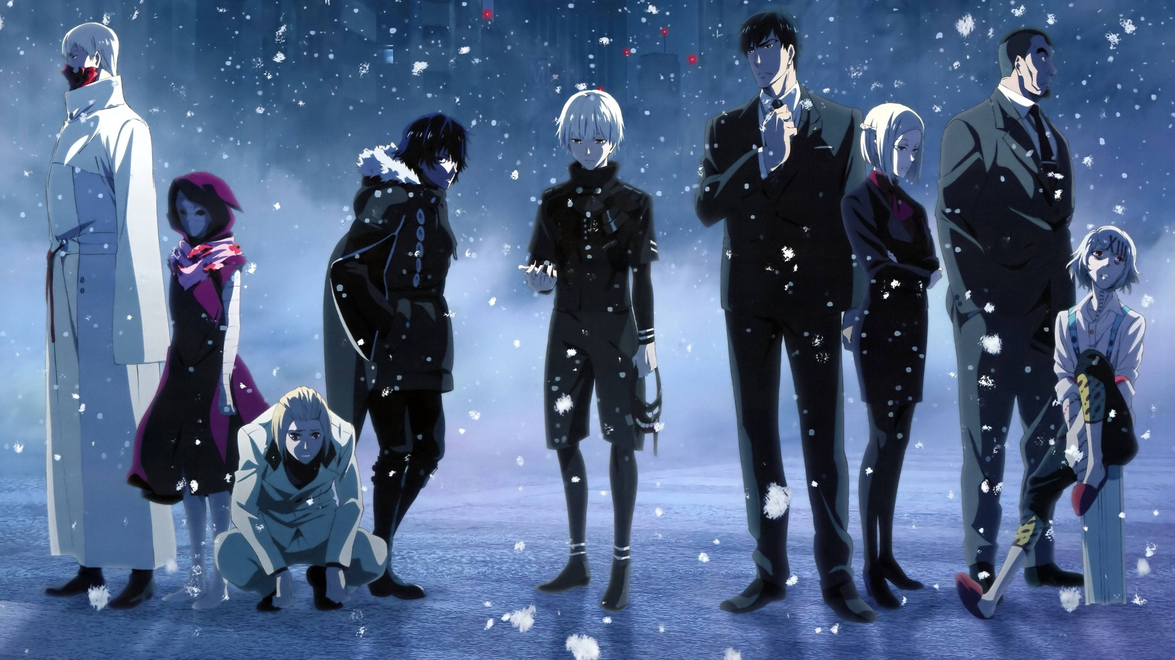 Tokyo Ghoul Nhân Vật Nghệ Thuật Nhóm Hình nền