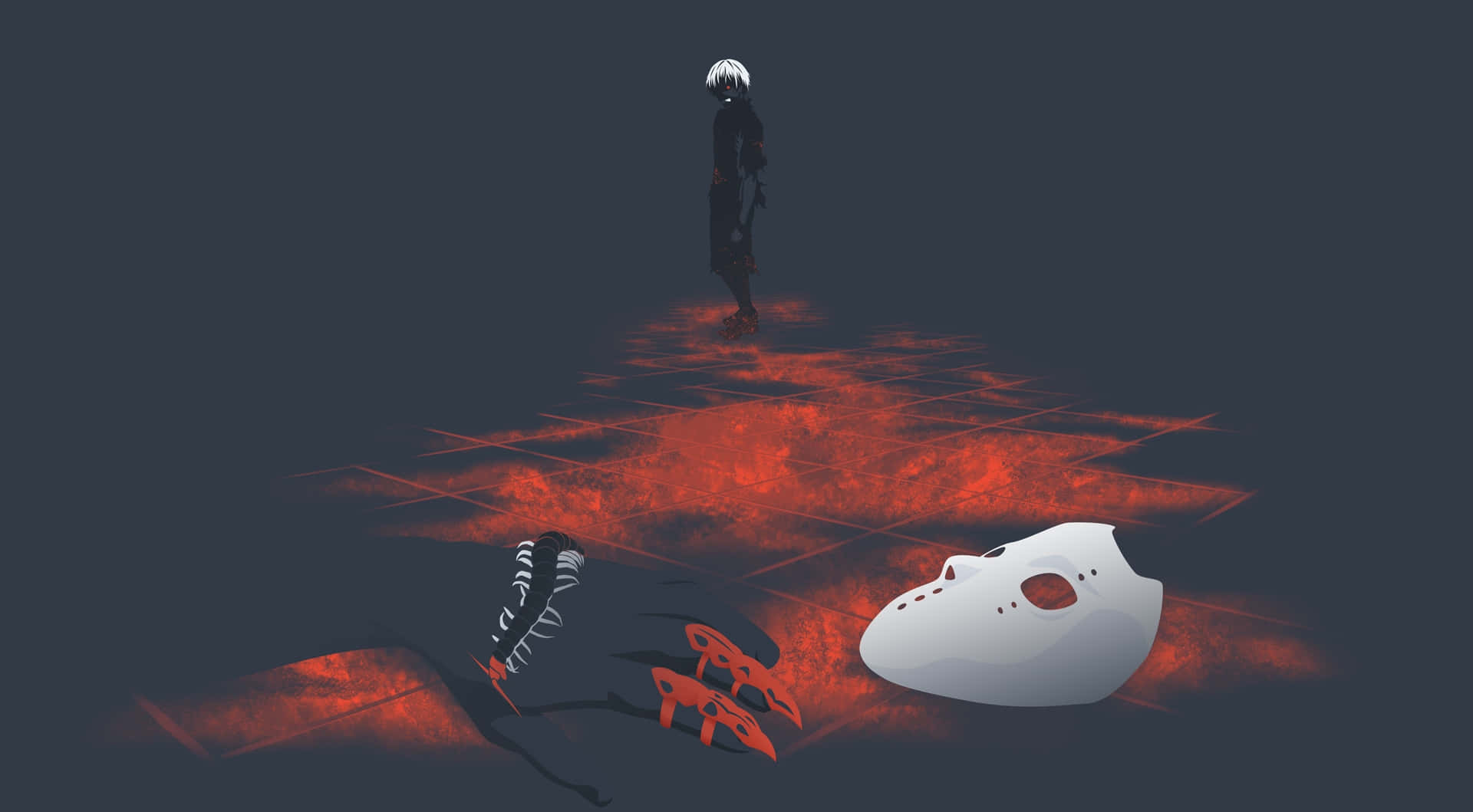 Tokyo Ghoul - Sợ hãi sinh vật ẩn nấp trong bóng tối Hình nền