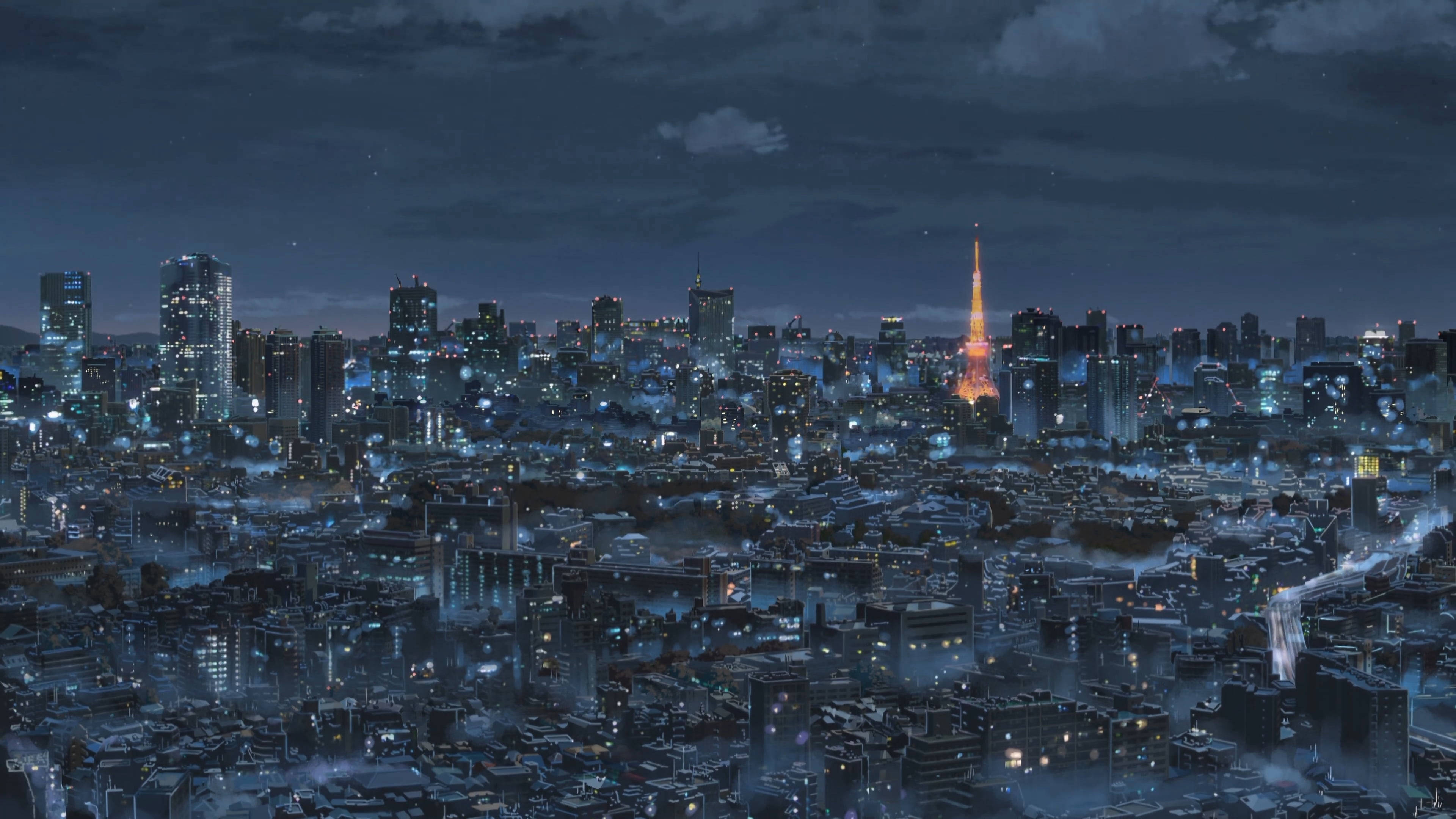 Tokyo Nhật Bản về Đêm 4K Hình nền
