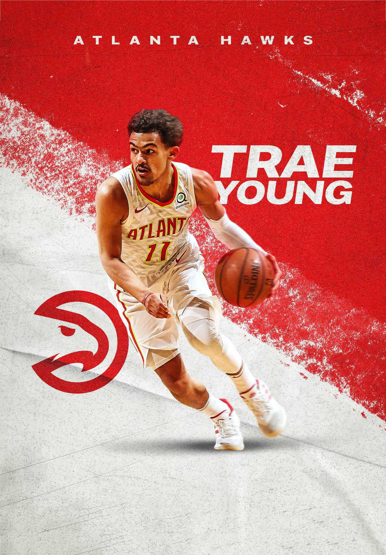 Trae Young của Atlanta Hawks Hình nền