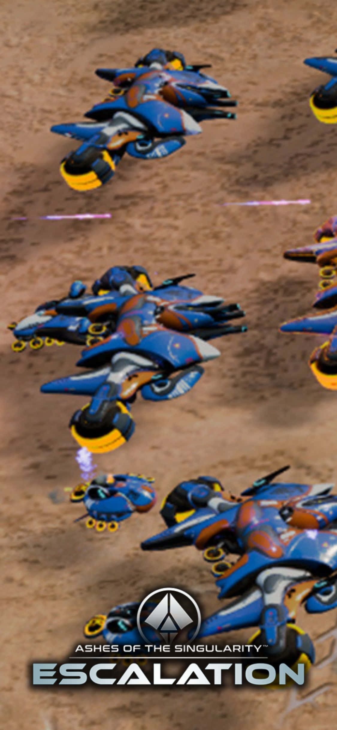 Trải nghiệm Ashes Of The Singularity Escalation trên iPhone X Hình nền