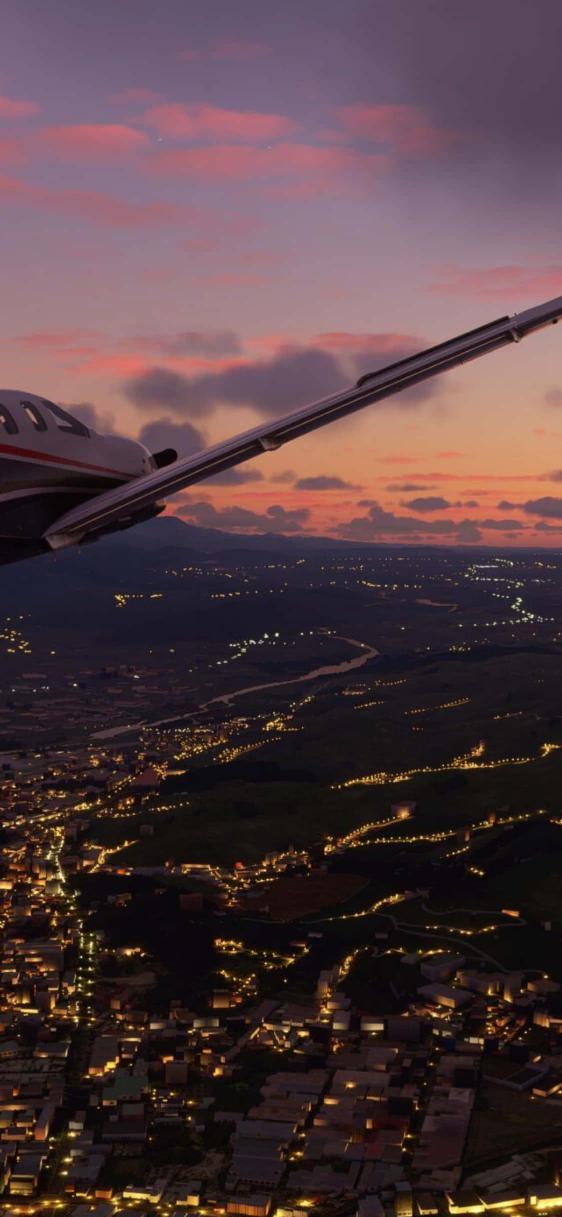 Trải nghiệm cảm giác bay phấn khích với Microsoft Flight Simulator trên iPhone XS mạnh mẽ Hình nền