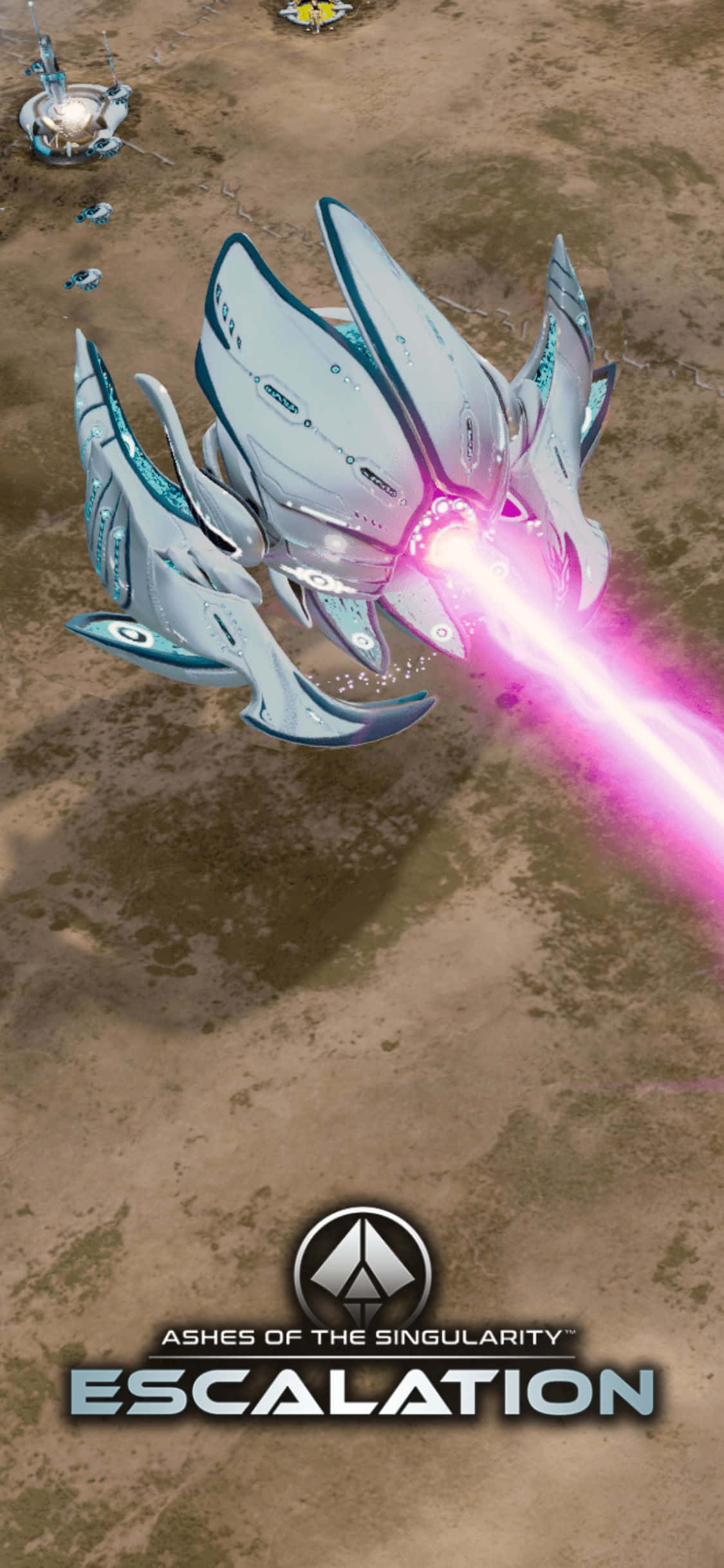 Trải nghiệm Cảm giác Hồi hộp của Ashes Of The Singularity Escalation trên iPhone X của bạn Hình nền