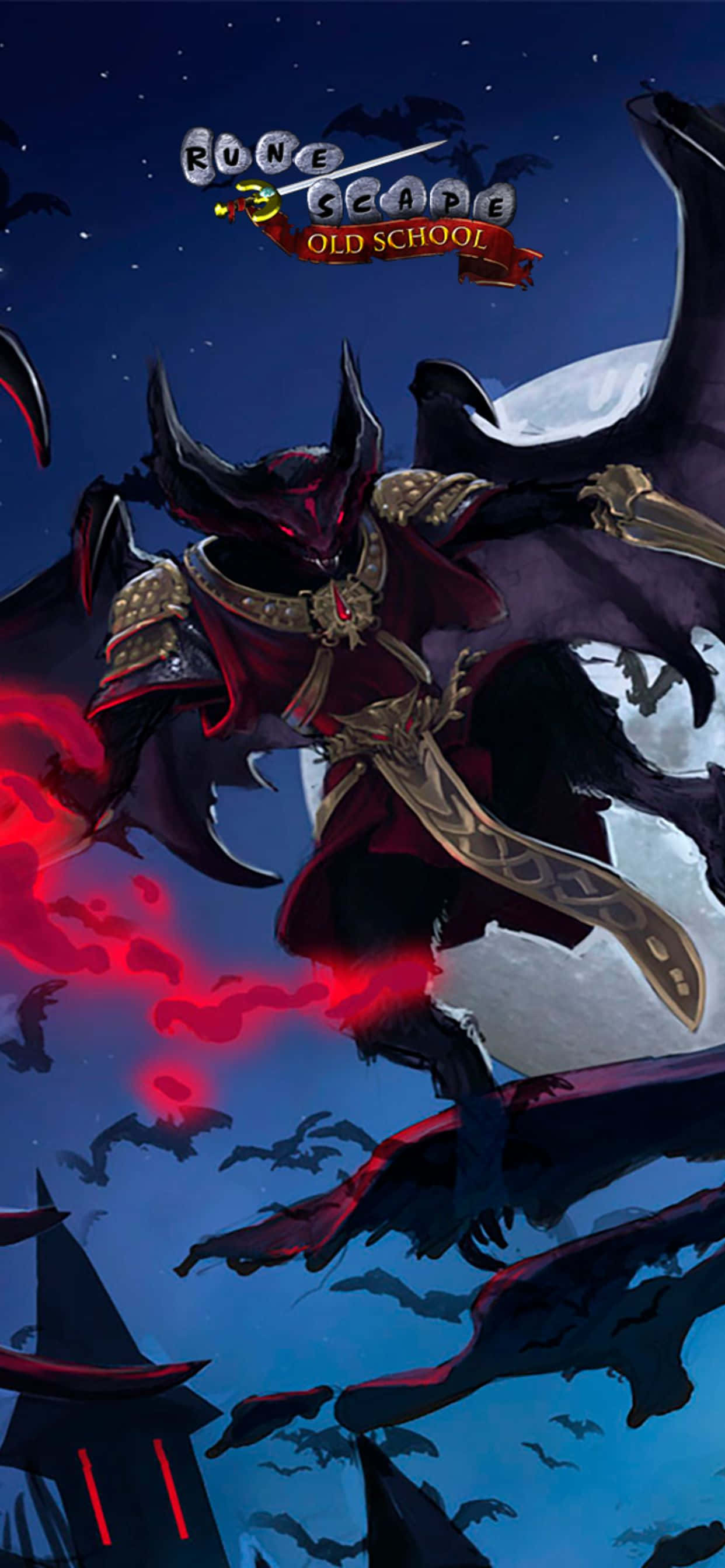 Trải nghiệm chơi game hoài niệm với Nền Oldschool Runescape cho iPhone XS Max. Hình nền