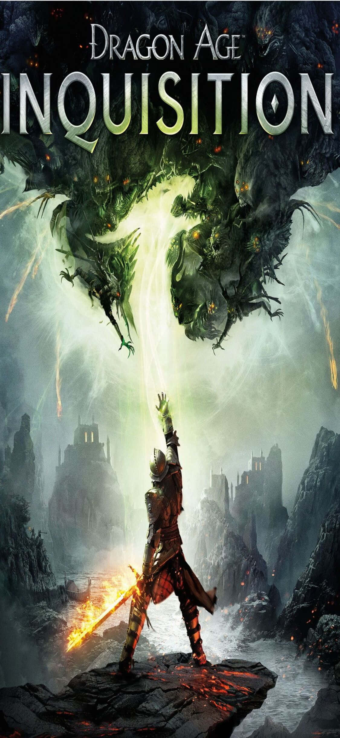 Trải nghiệm chơi game mãnh liệt trên iPhone Xs của bạn với Dragon Age Inquisition Hình nền