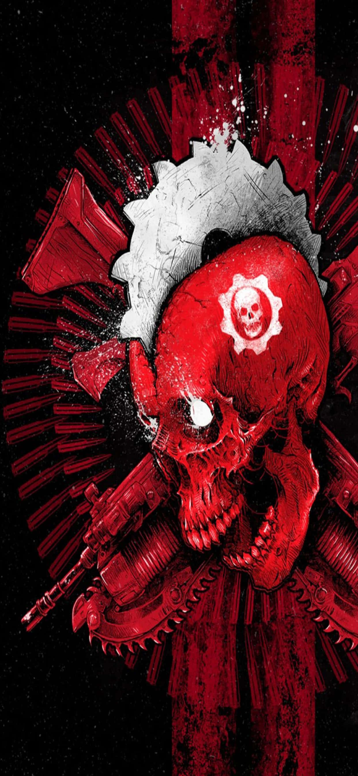 Trải nghiệm chơi game đỉnh cao với hình nền iPhone XS Max Gears of War 5 Hình nền