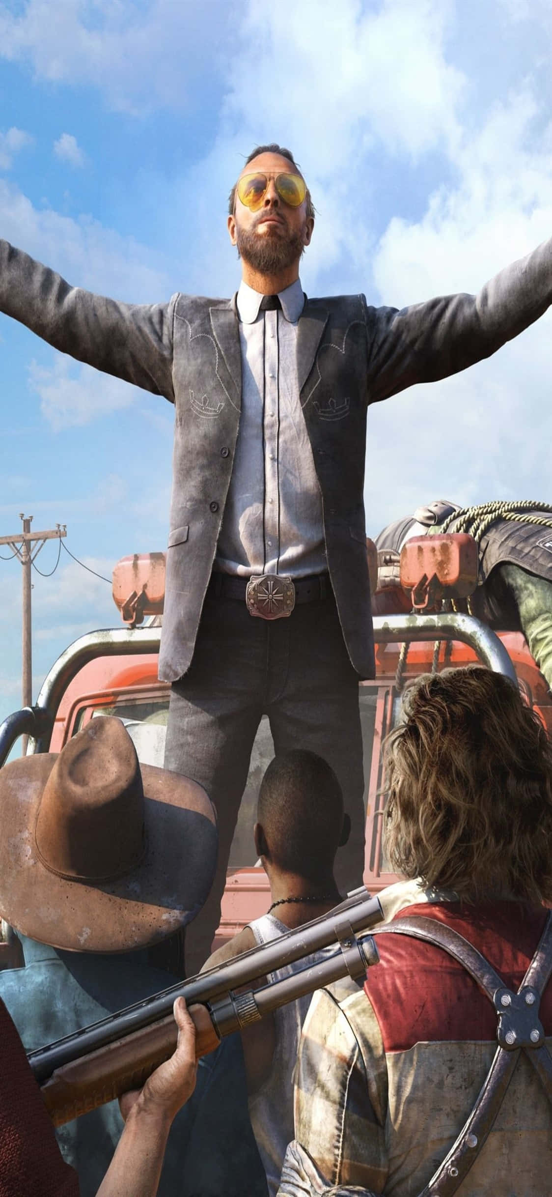 Trải nghiệm chơi game Far Cry 3 độ nét cao trên iPhone X Hình nền