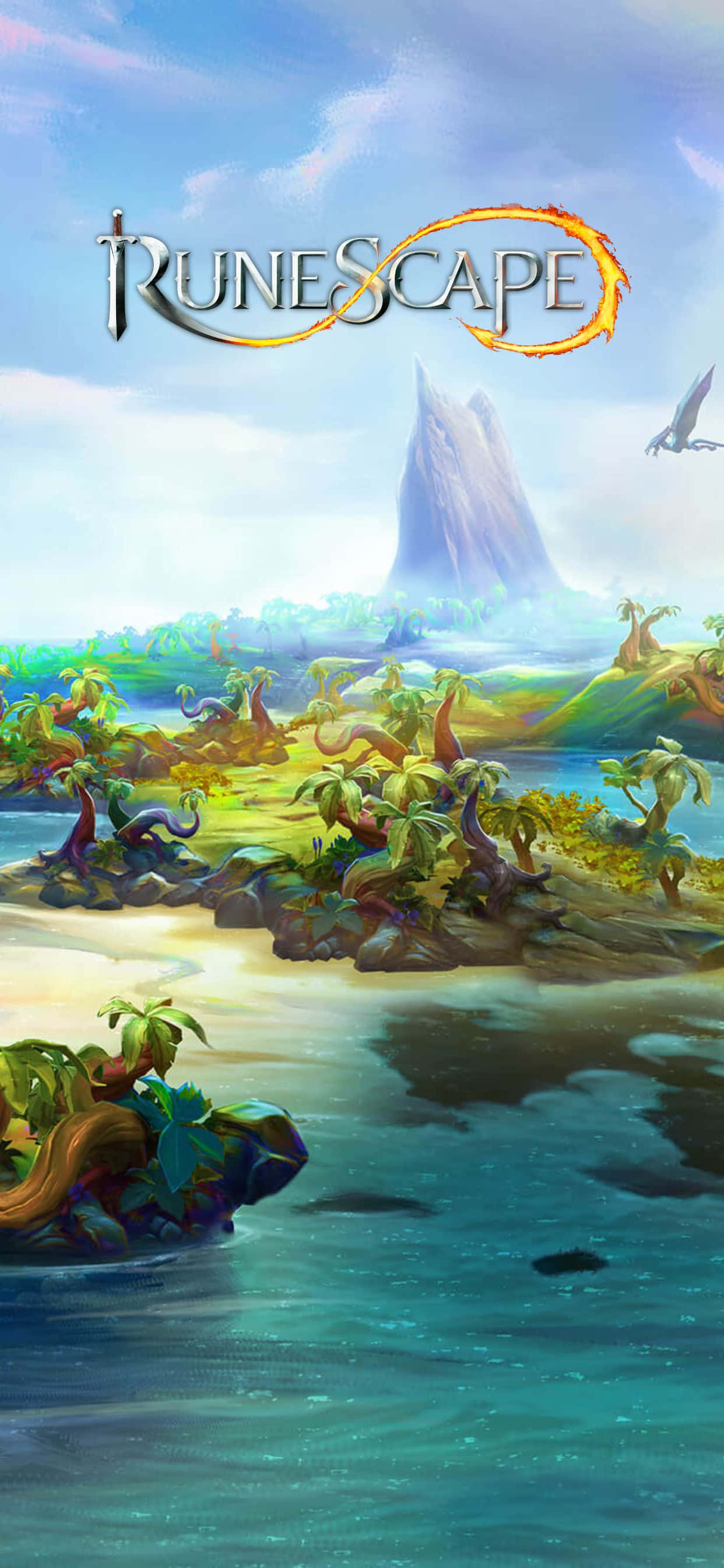Trải nghiệm cuộc phiêu lưu đỉnh cao của Runescape với iPhone Xs Max Hình nền