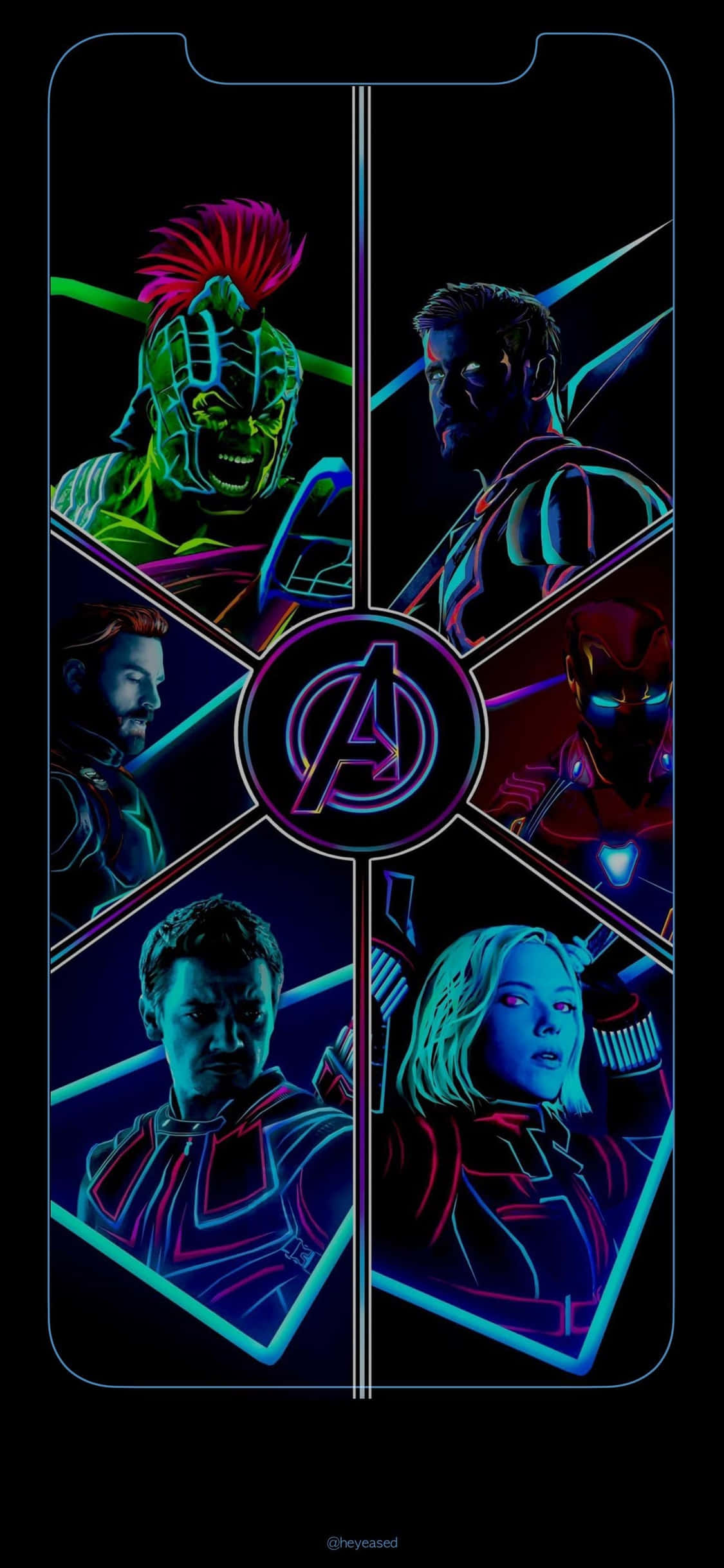 Trải Nghiệm Cuộc Phiêu Lưu Avengers Tối Thượng Trên iPhone Xs Của Bạn Hình nền