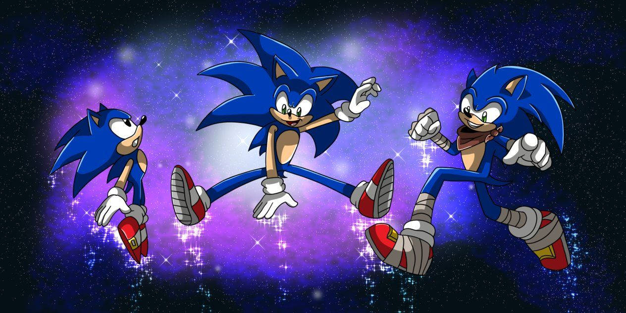 Trải nghiệm cuộc phiêu lưu đỉnh cao với Ba Màn Chơi của Sonic. Hình nền