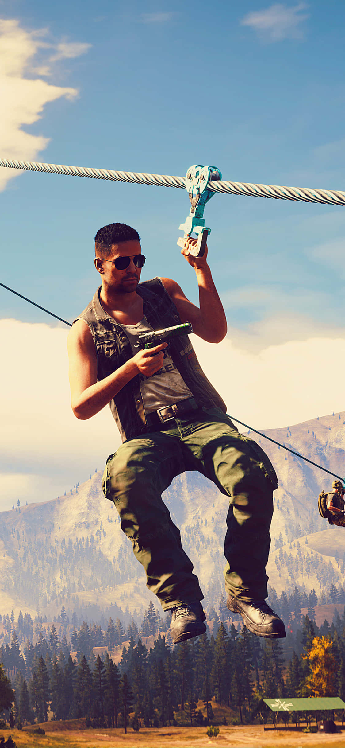 Trải nghiệm hành động nghẹt thở và phiêu lưu thế giới mở với iPhone Xs Far Cry 5 Hình nền