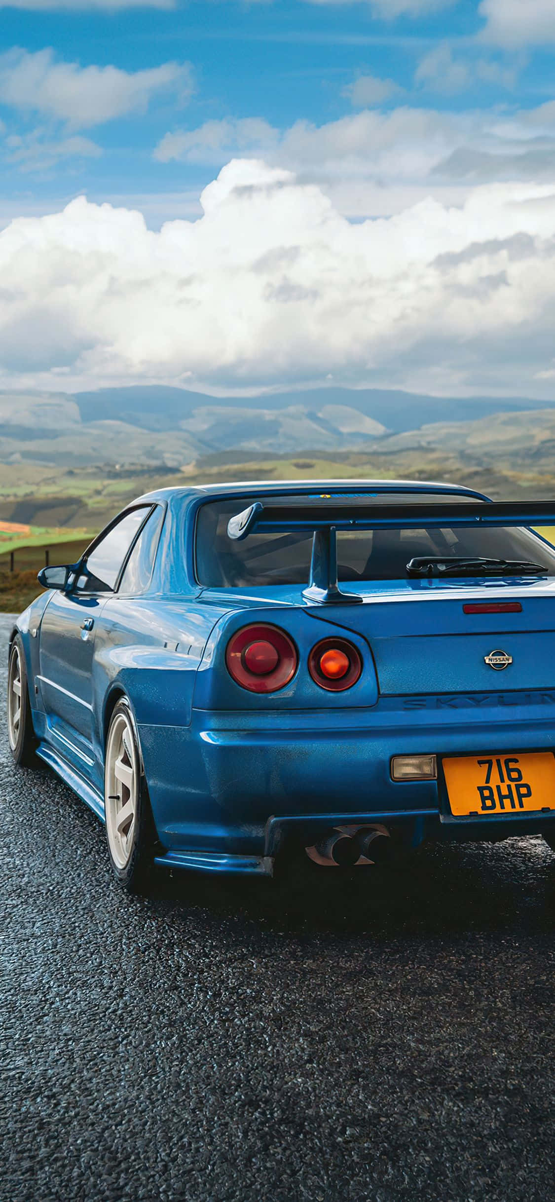 Trải nghiệm Nissan Skyline với iPhone Hình nền