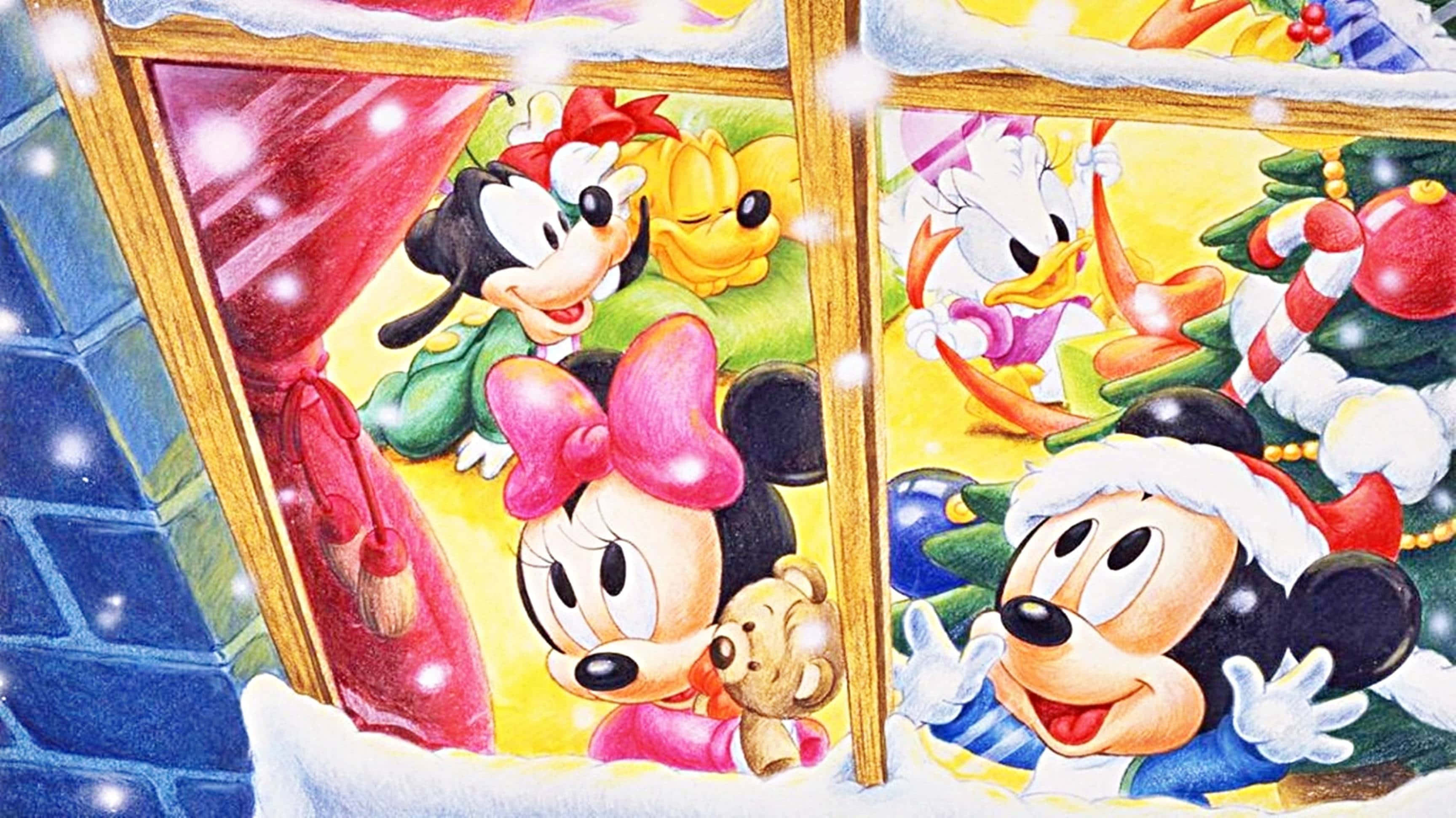 Trải nghiệm Phép màu Giáng sinh Disney! Hình nền