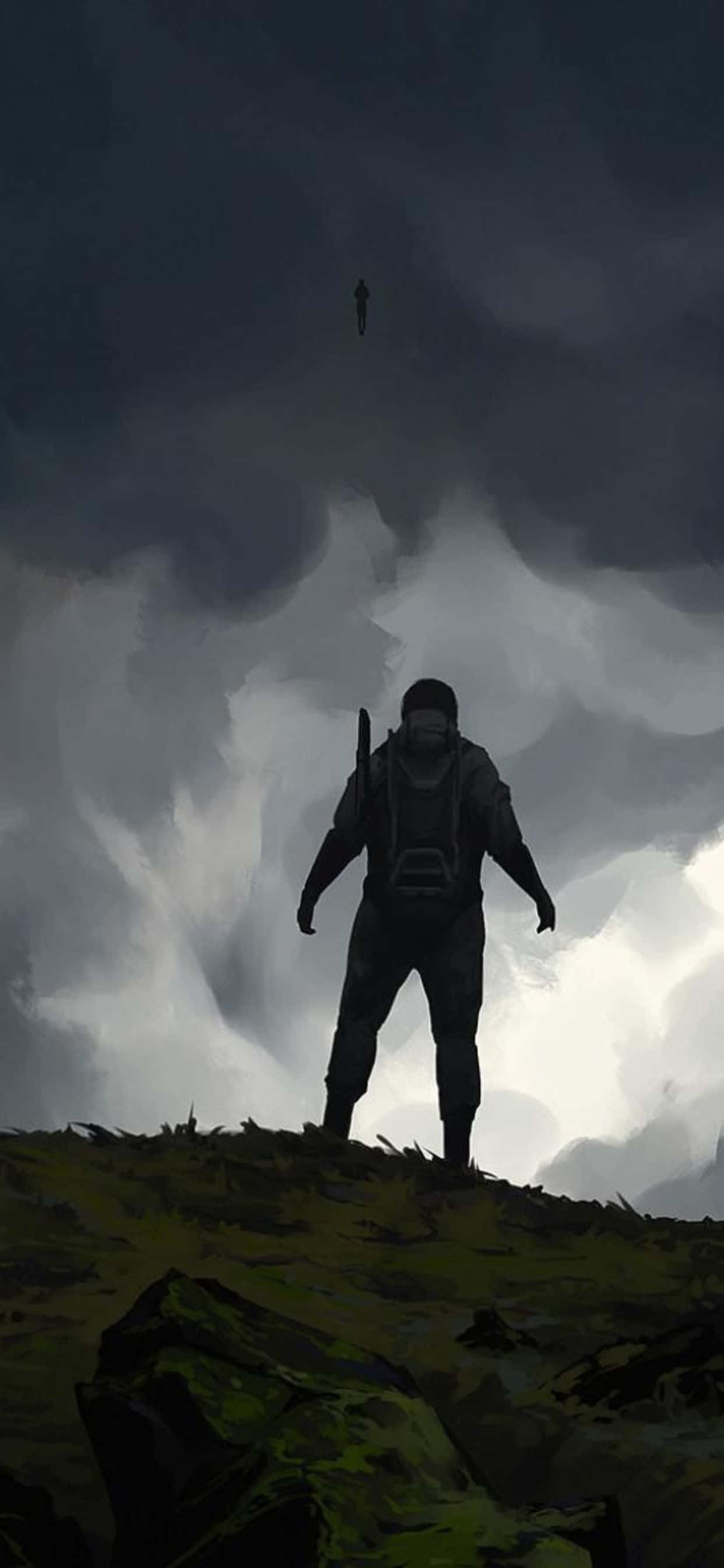 Trải nghiệm Phiên bản Giới hạn dành cho Game thủ - iPhone Xs Max Death Stranding! Hình nền