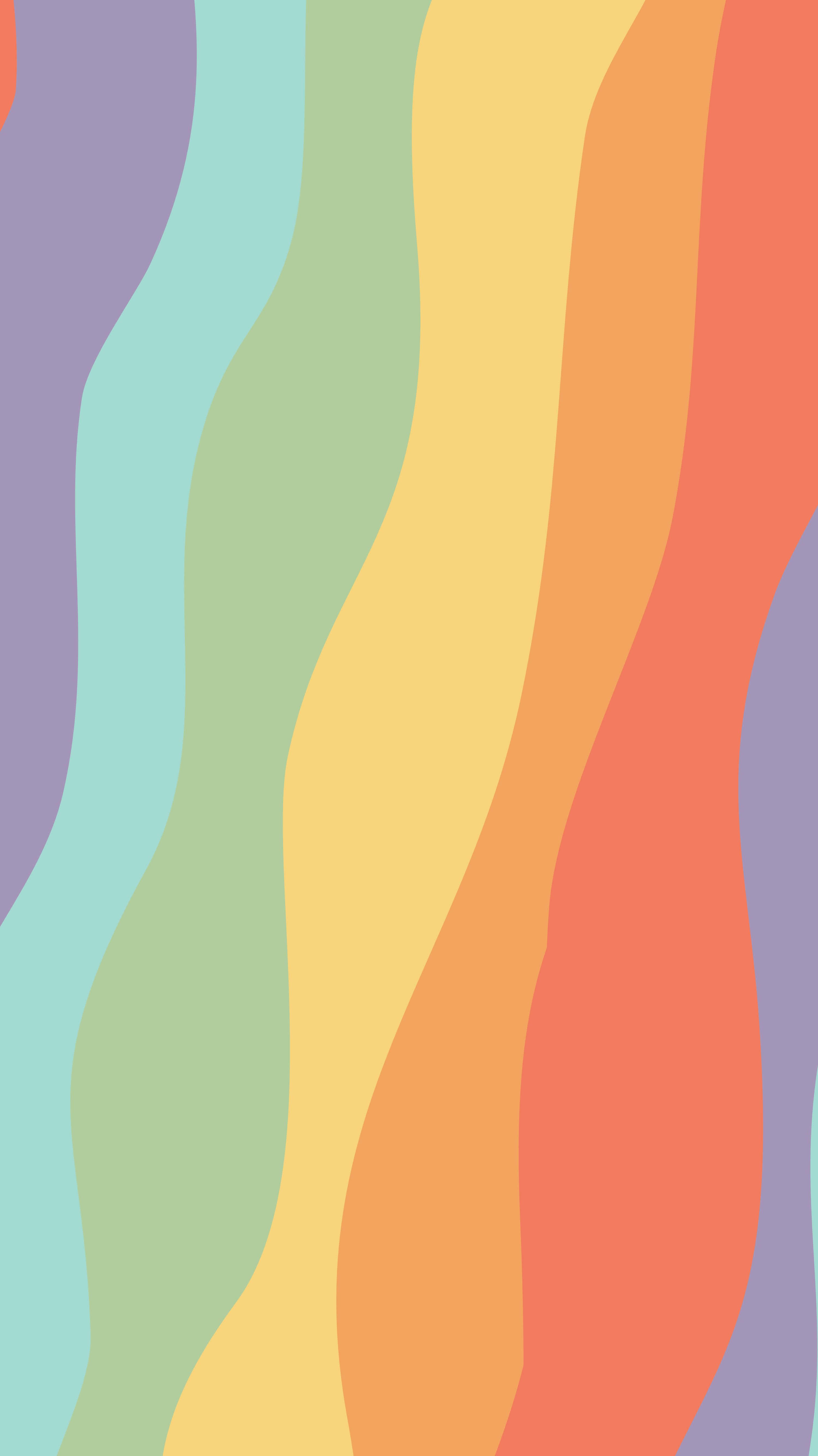 Trải nghiệm sắc màu của niềm vui và hạnh phúc với Rainbow Aesthetic Hình nền