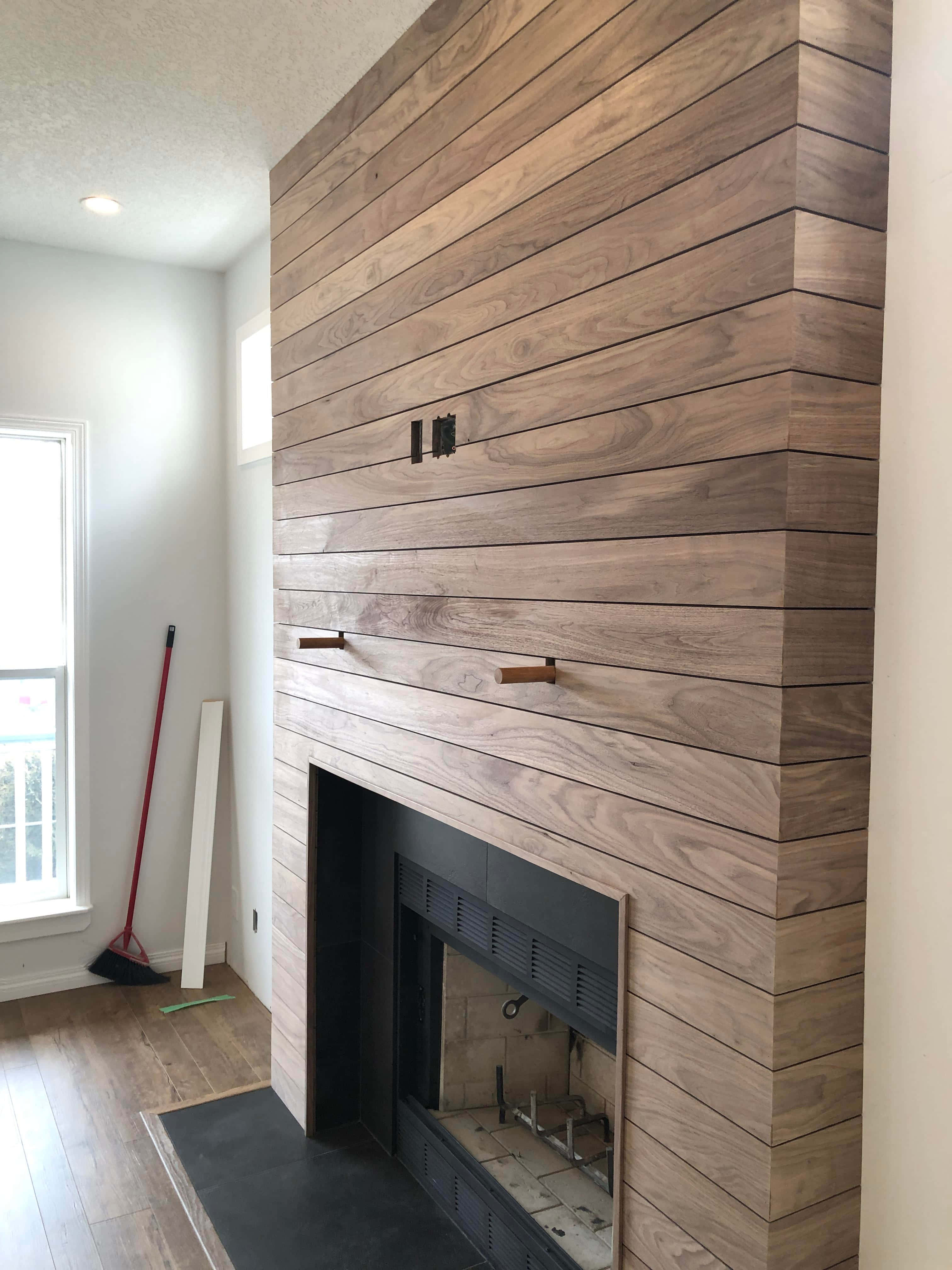 Trải nghiệm sự ấm cúng của tường Shiplap Hình nền