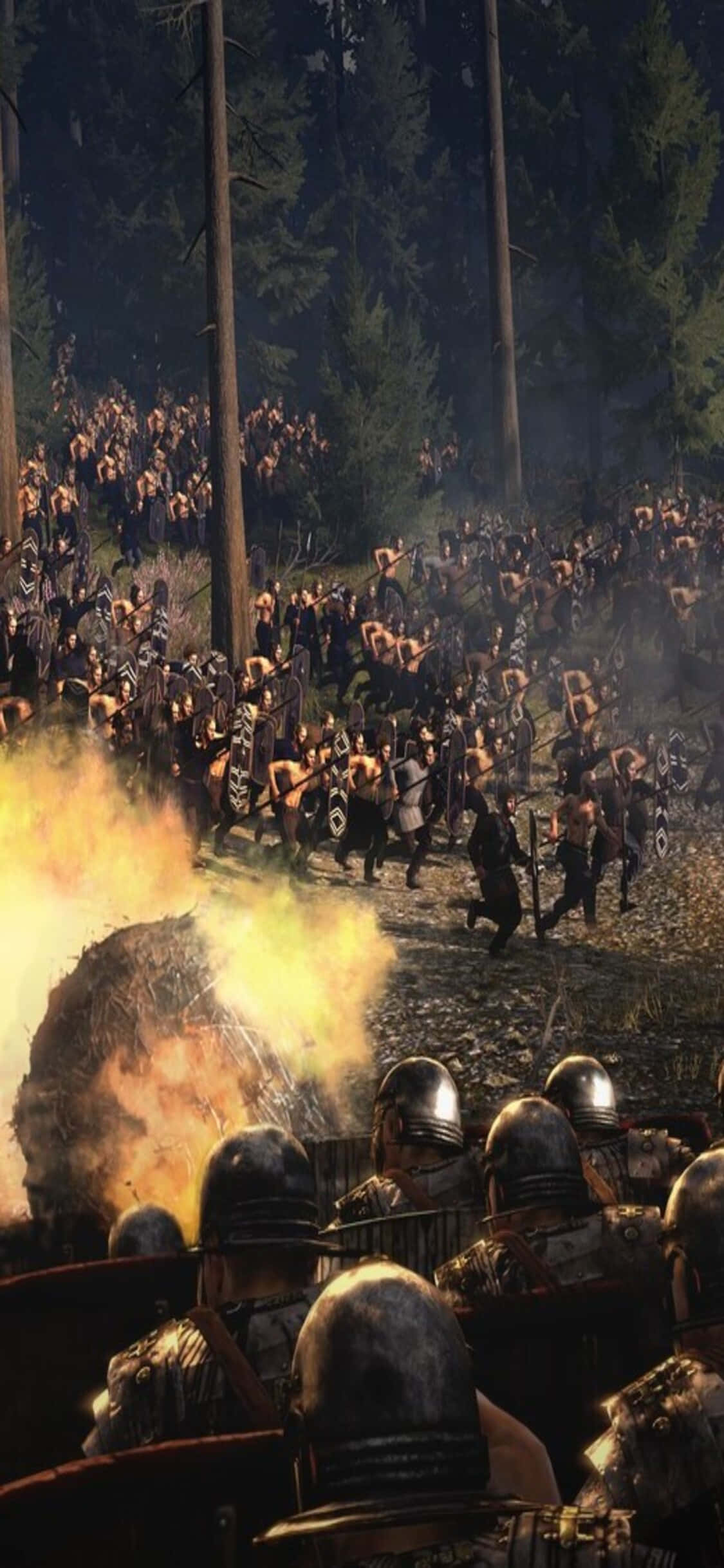 Trải nghiệm cảm giác hồi hộp của Total War: Rome II trên iPhone XS của bạn Hình nền
