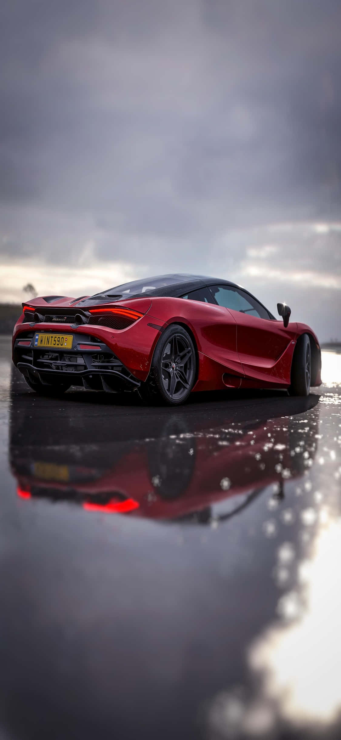 Trải nghiệm tốc độ và xa xỉ của iPhone Xs McLaren 720s Hình nền