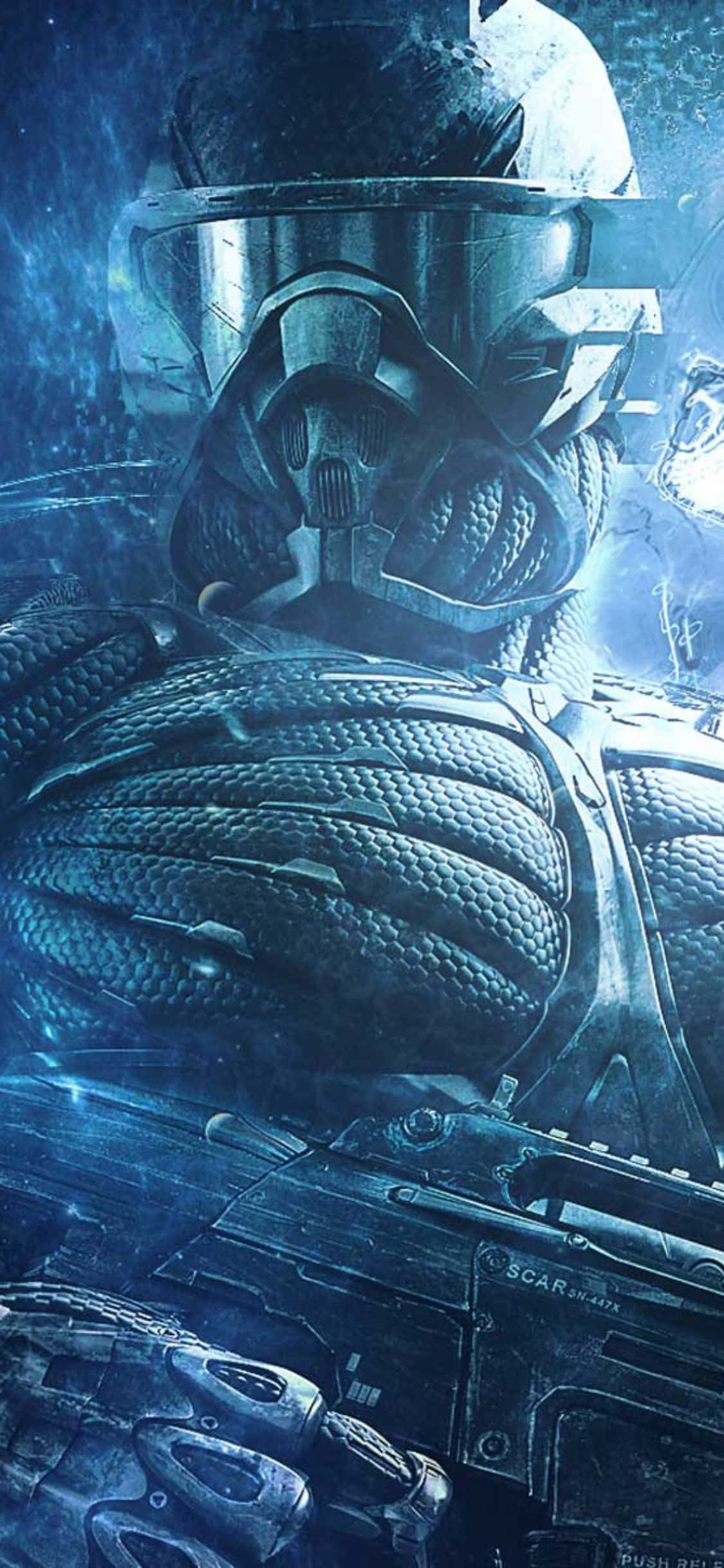 Trải nghiệm trò chơi phi thường của Crysis 3 trên iPhone X Hình nền