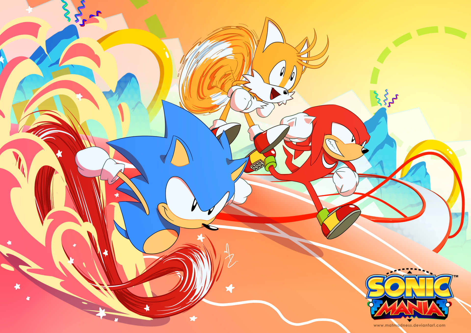 Trải nghiệm tựa game side-scroller cổ điển đỉnh cao cùng Sonic Mania! Hình nền