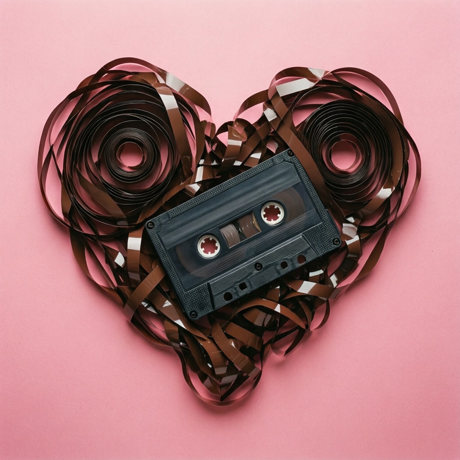 Trái Tim Băng Cassette Hình nền