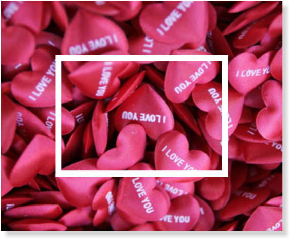 Trái Tim Đỏ I Love You Confetti Hình nền