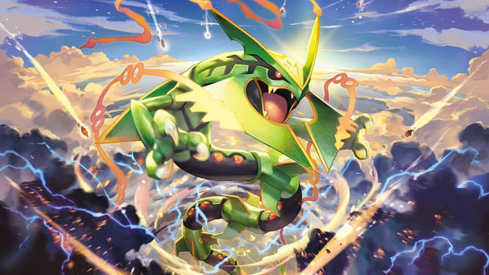 Trận Chiến Huyền Thoại Giữa Các Pokemon Huyền Thoại Hình nền