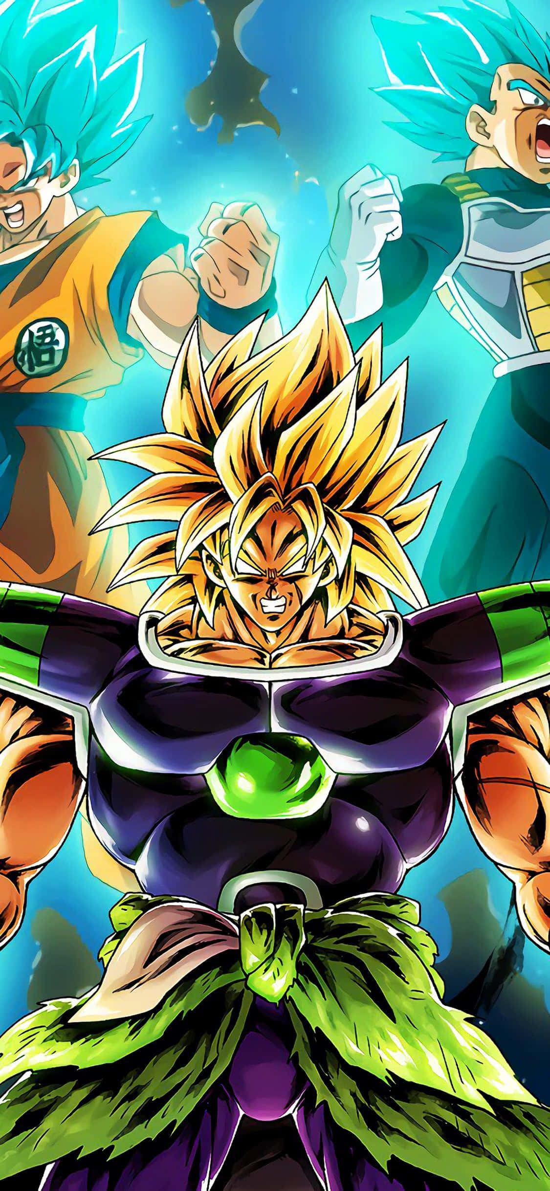 Trận Chiến Huyền Thoại: Goku và Vegeta Hình nền