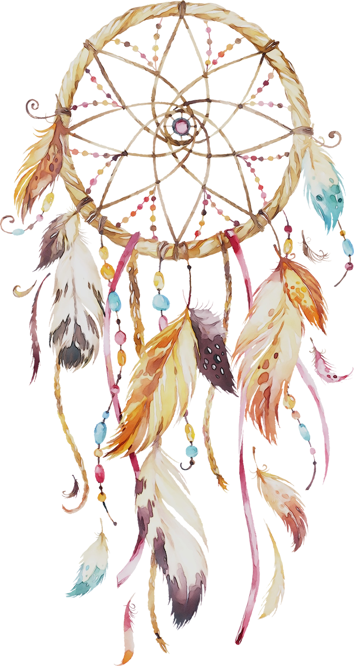 Tranh Dreamcatcher Sặc Sỡ Hình nền