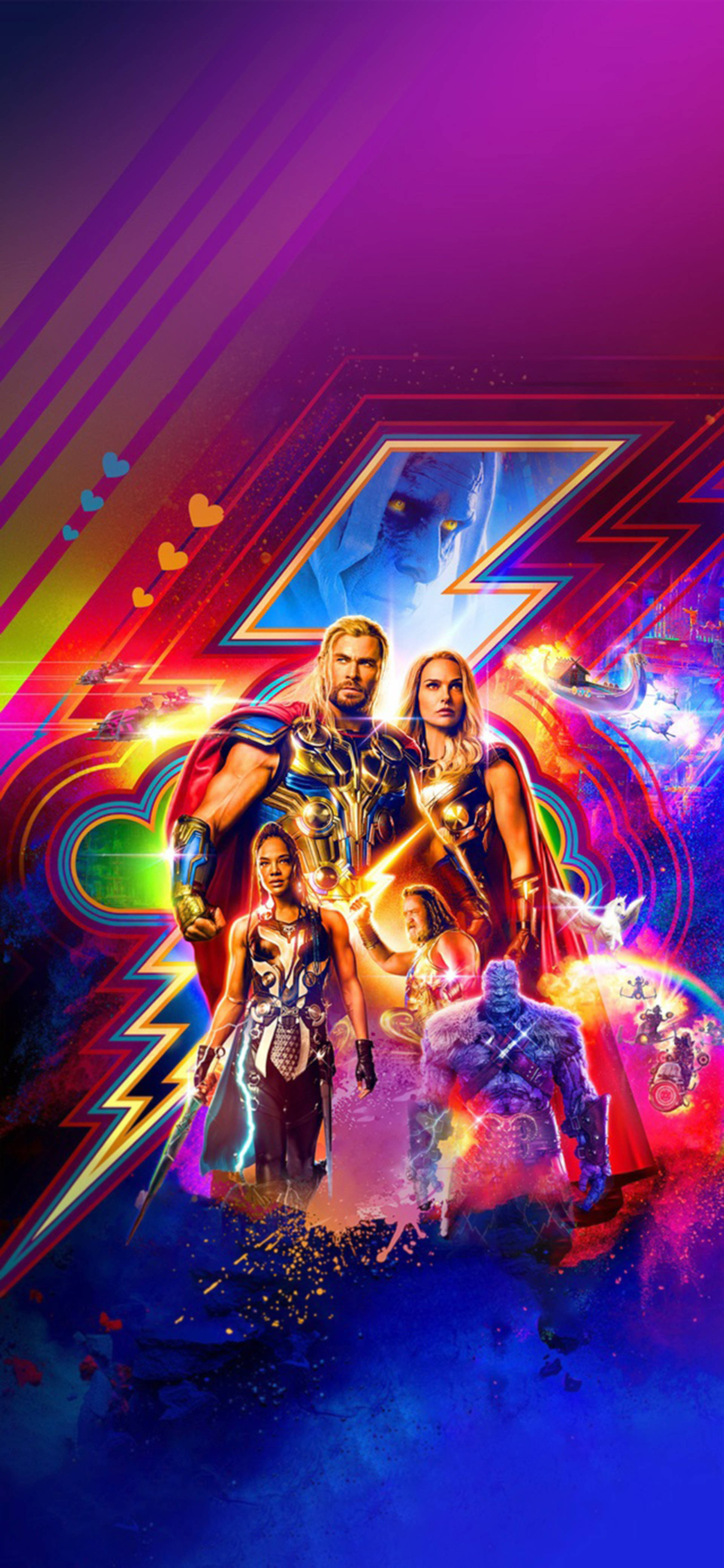 Tranh Nghệ Thuật Sáng Tạo Thor Love And Thunder Hình nền