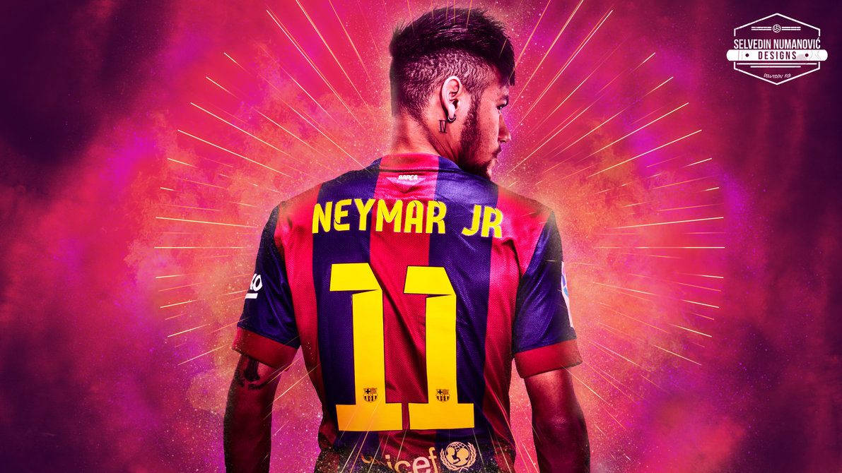 Tranh nghệ thuật Pop Neymar JR Hình nền