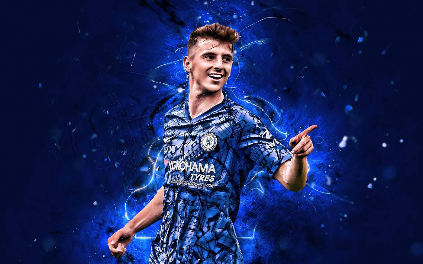 Tranh vẽ nghệ thuật Mason Mount Hình nền