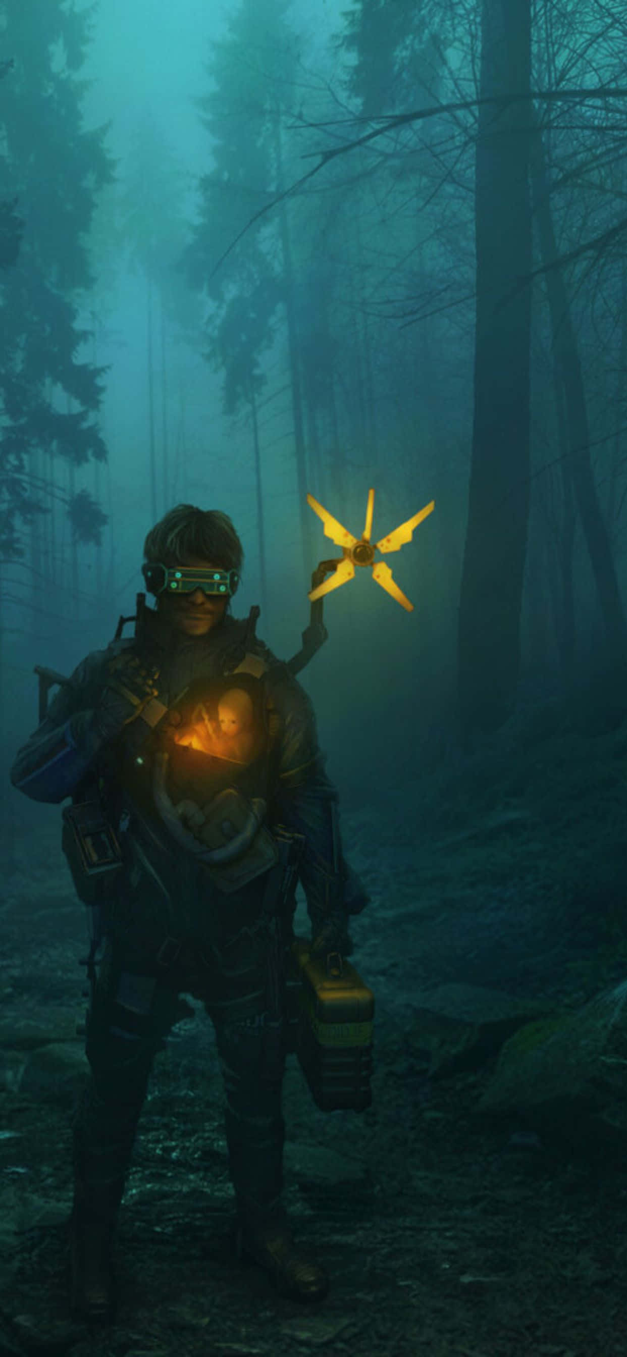 Trò Chơi Biểu Tượng "Death Stranding" Giờ Đây Trên iPhone Xs Max Hình nền
