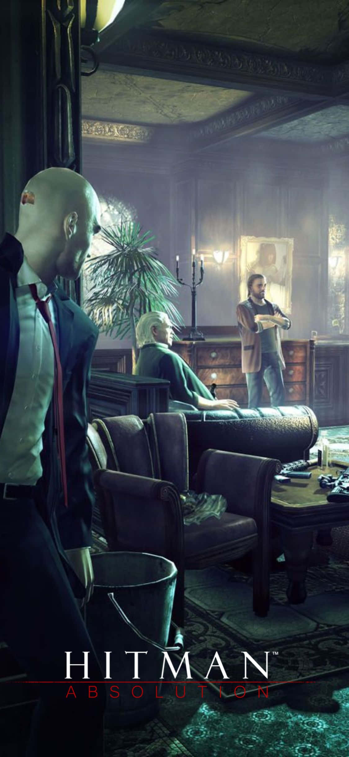 Trở thành Hitman với iPhone X Hình nền
