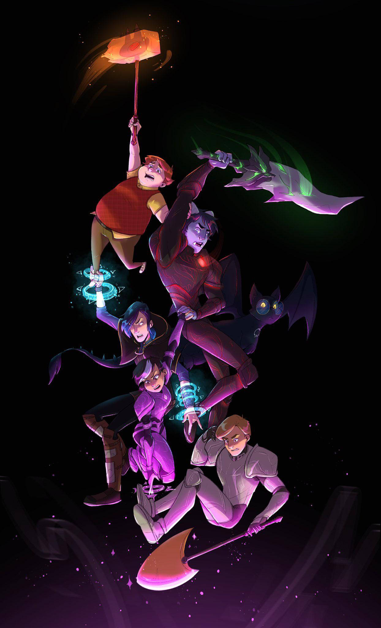 Trollhunters Tales Of Arcadia Casts Hình nền
