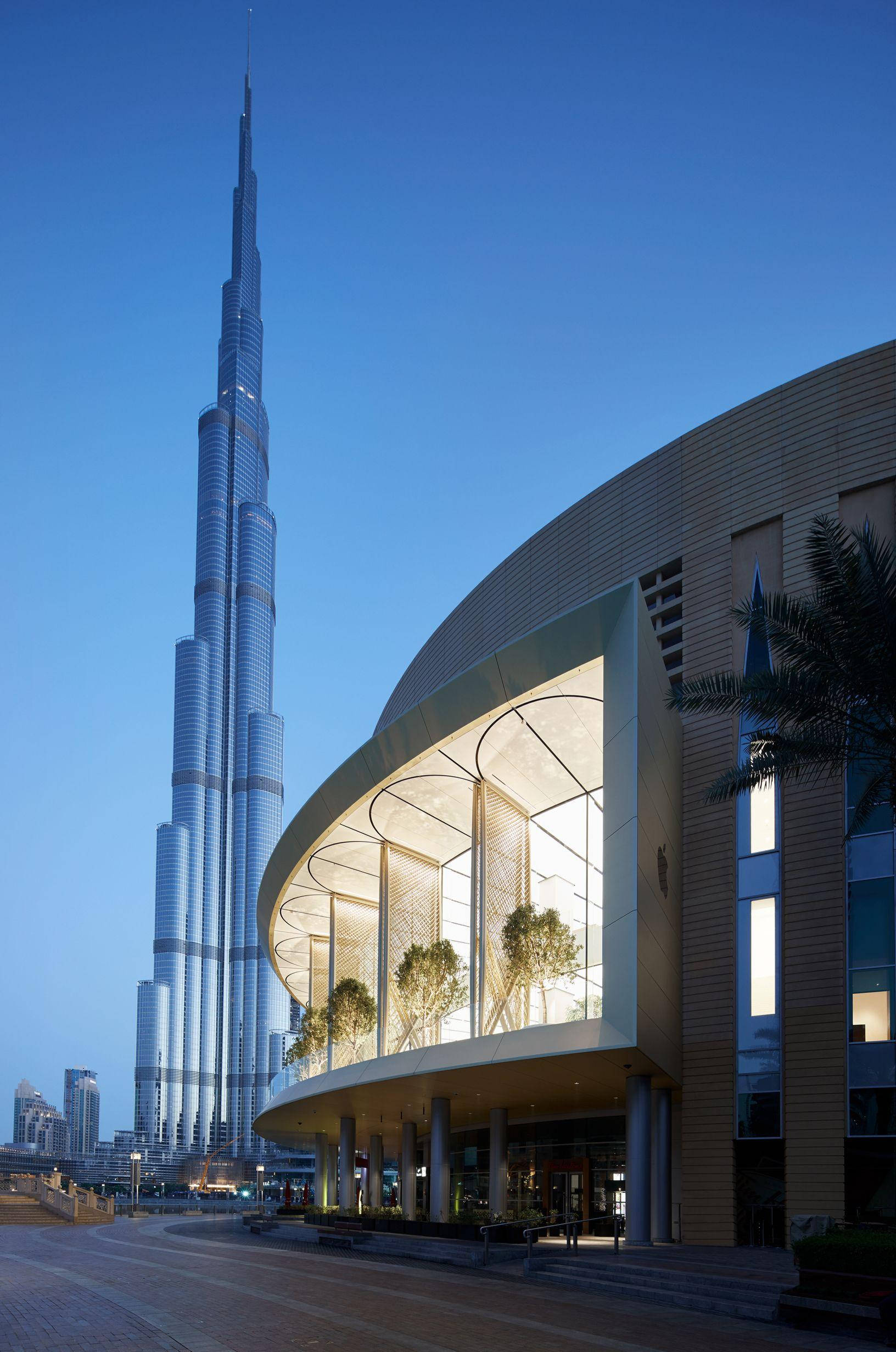 Trung tâm mua sắm Apple Dubai Mall Hình nền