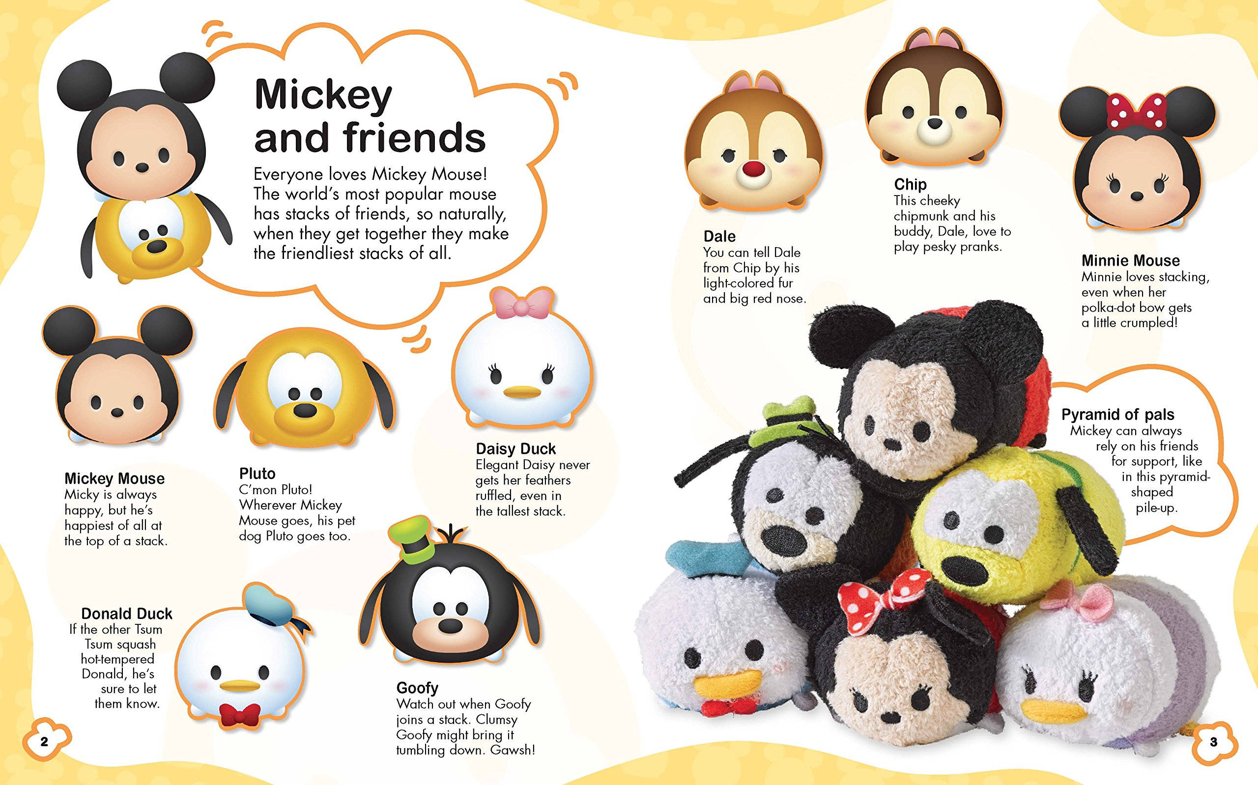 Tsum Tsum Mickey và Những Người Bạn Hình nền