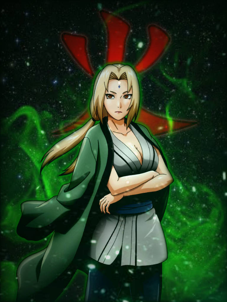 Tsunade khoanh tay Hình nền