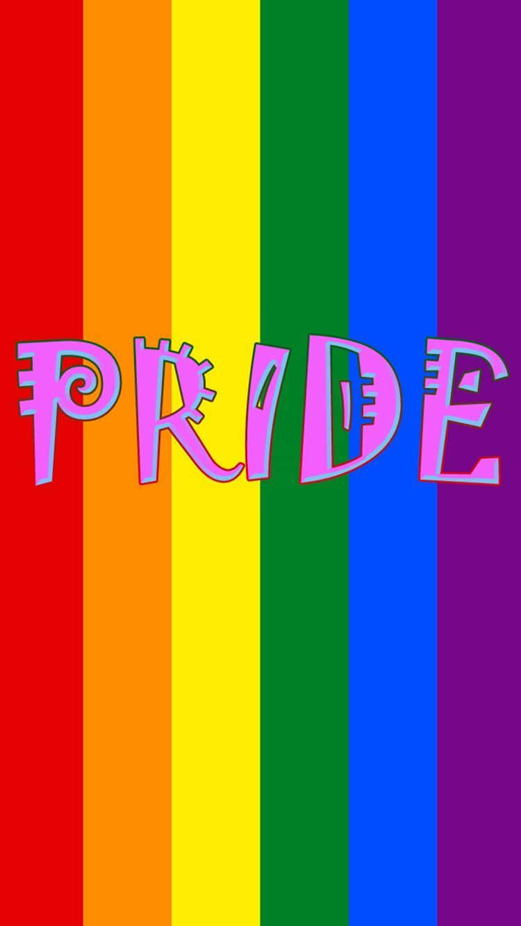 Tự hào Thẩm mỹ Cầu vồng LGBT Hình nền