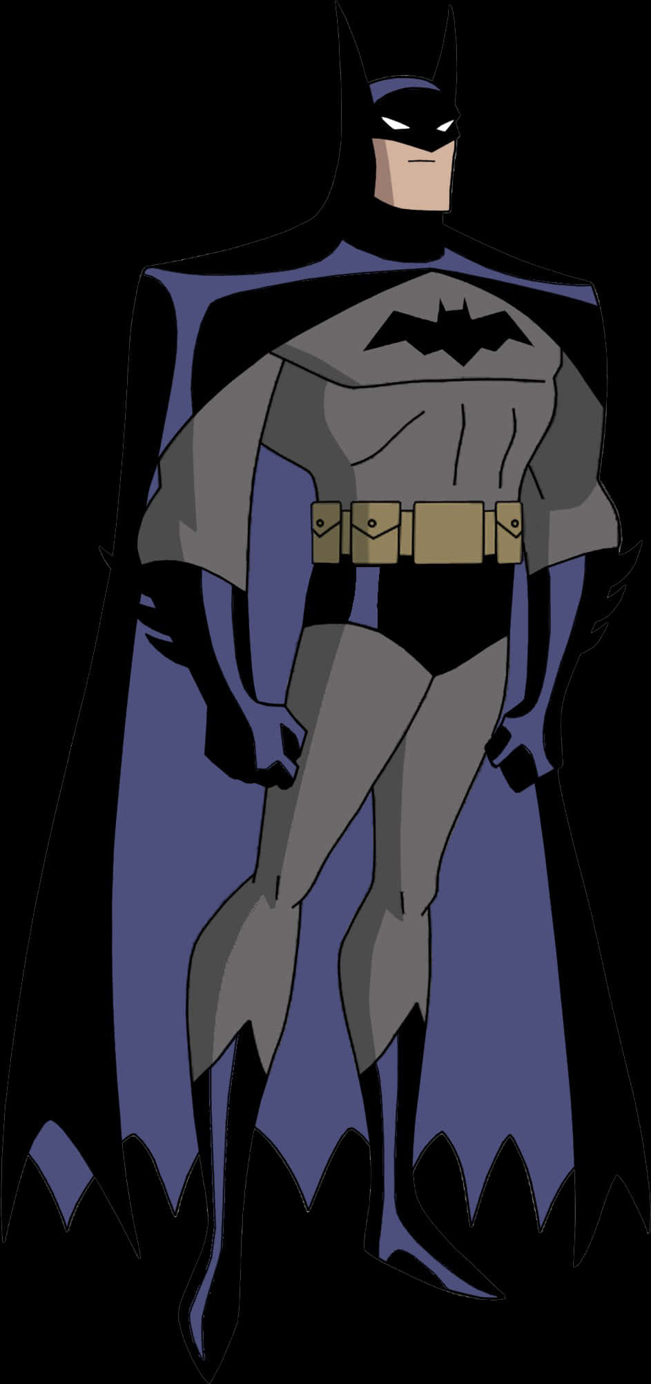 Tư thế Batman hoạt hình cổ điển Hình nền