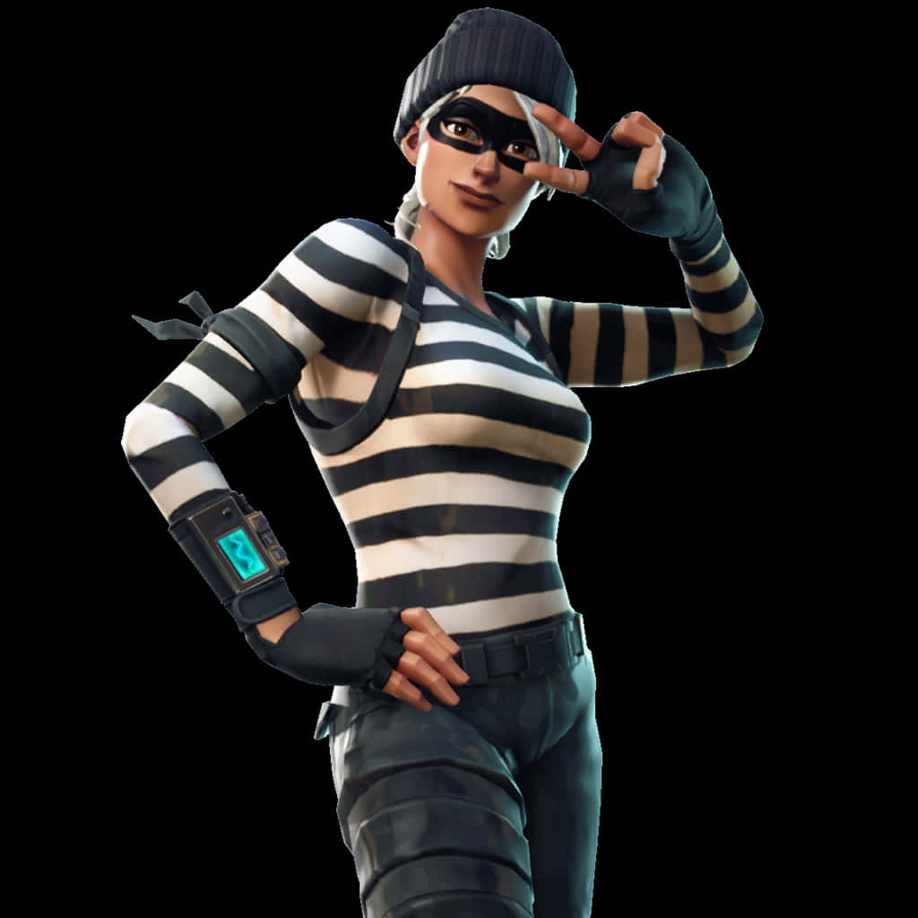 Tư thế chào của nhân vật Fortnite Hình nền