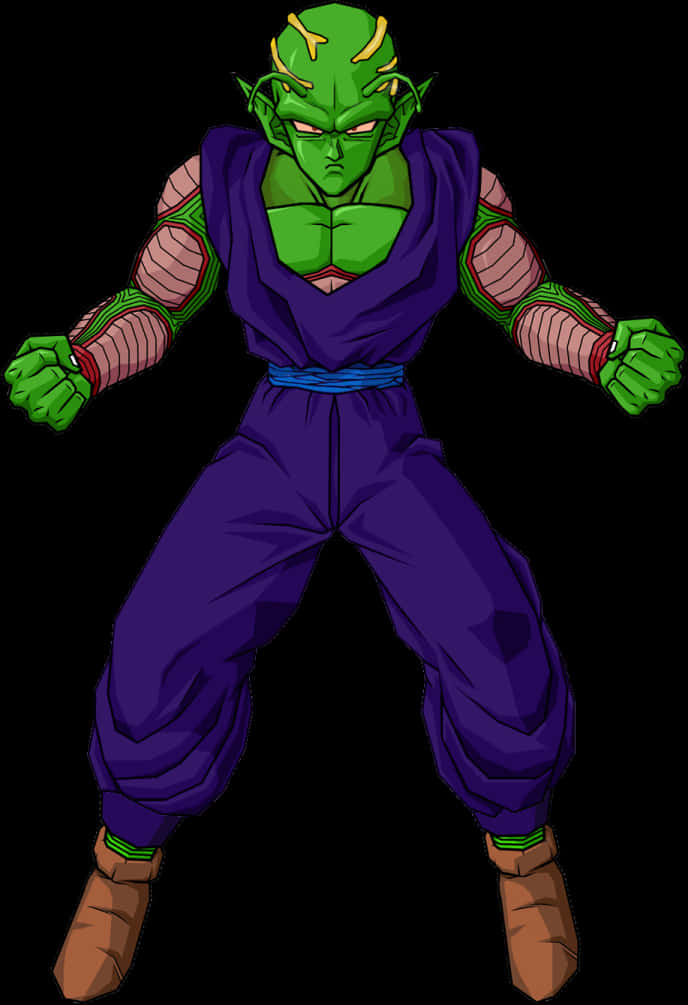 Tư thế chiến đấu của Piccolo Dragon Ball Z Hình nền