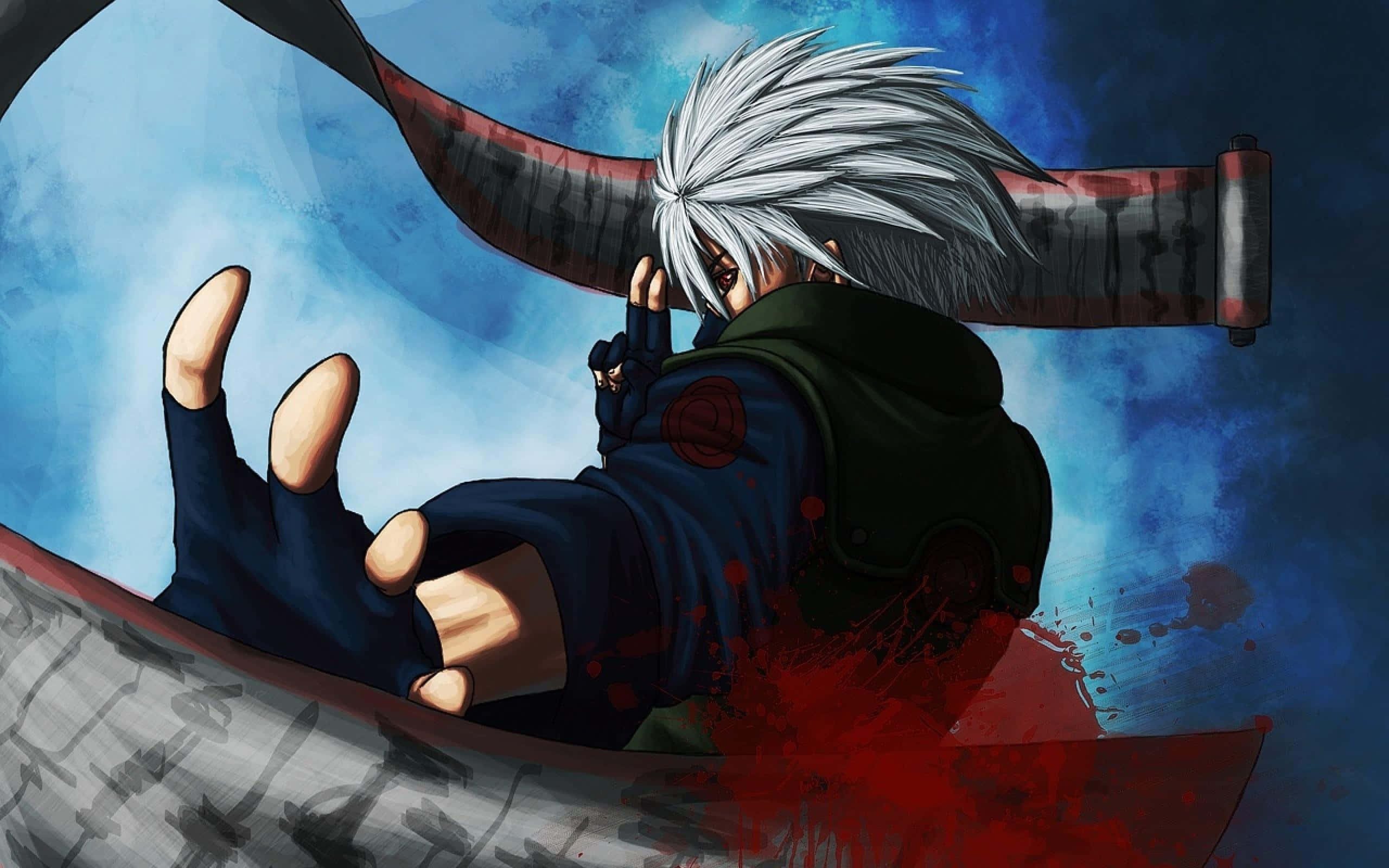 Tư Thế Chiến Đấu Huyền Thoại Của Naruto Uzumaki Trong Naruto Shippuden Hình nền
