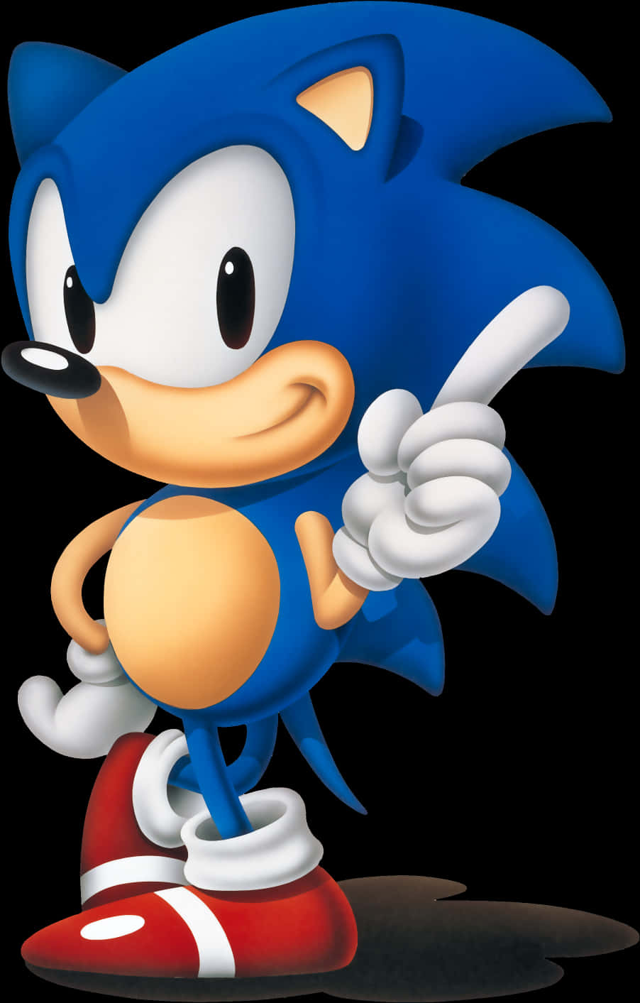 Tư thế cổ điển của Sonic Hình nền