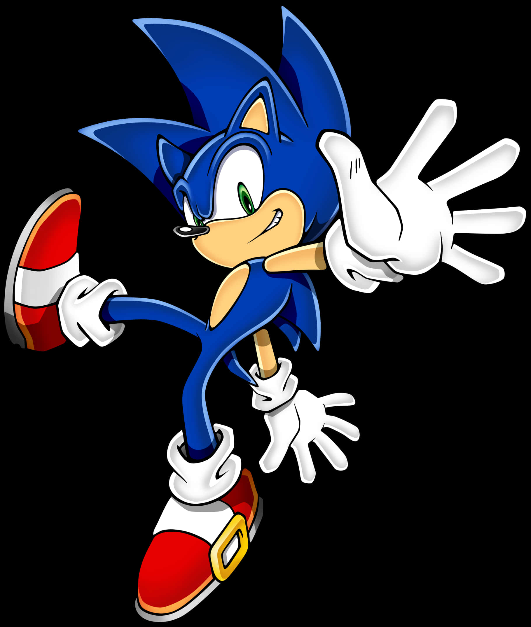 Tư thế cổ điển của Sonic Hình nền