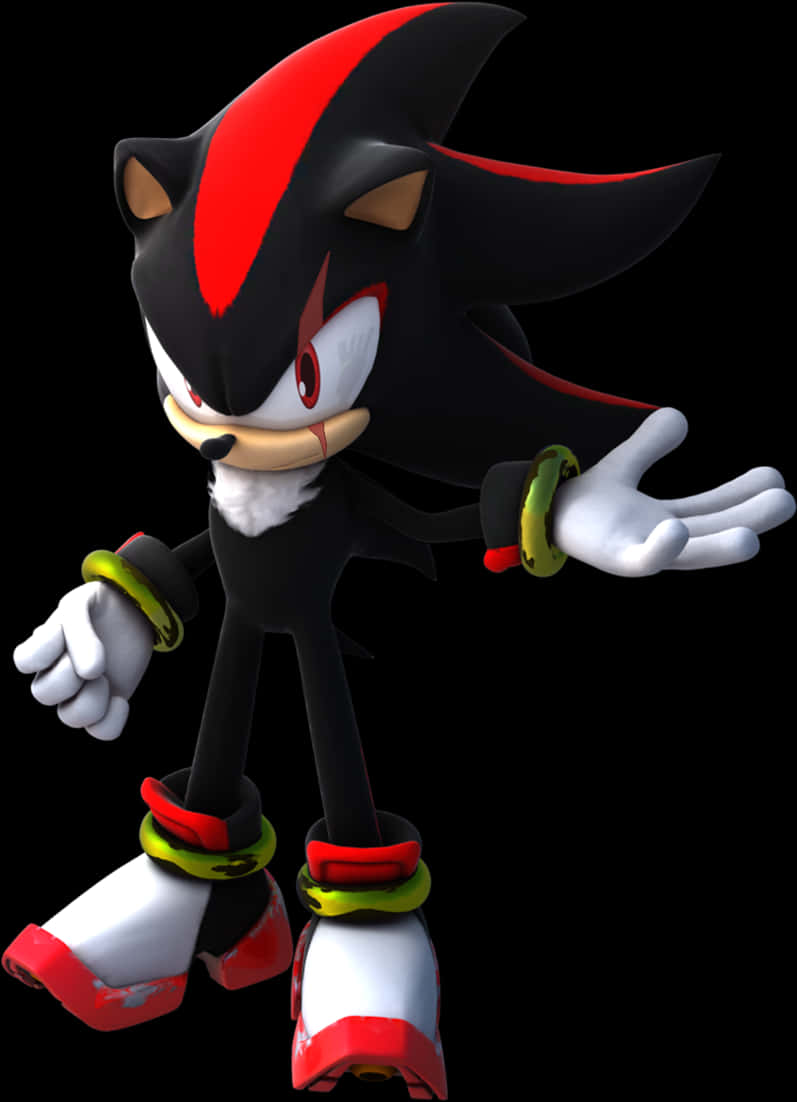 Tư thế của Shadow the Hedgehog Hình nền