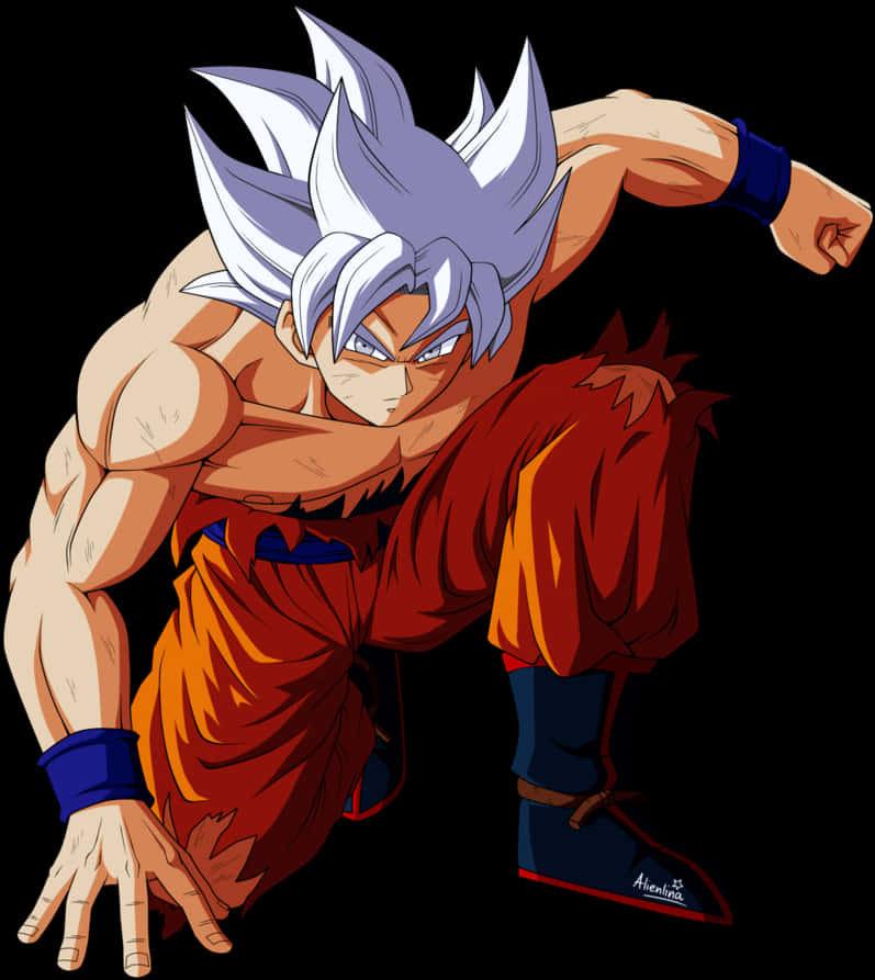 Tư Thế Sức Mạnh Cực Hình Goku Hình nền